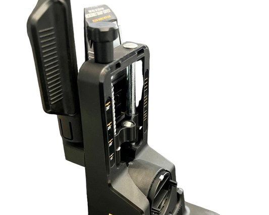 Precision Adjust Tool Holder installed on Work Sharp system